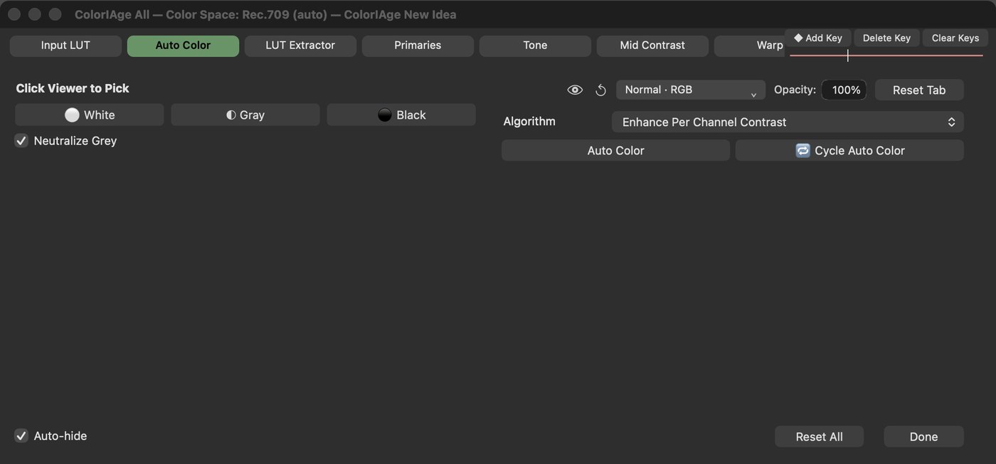Auto Color in Thierry CC